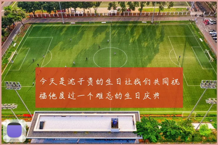今天是沈子贵的生日让我们共同祝福他度过一个难忘的生日庆典